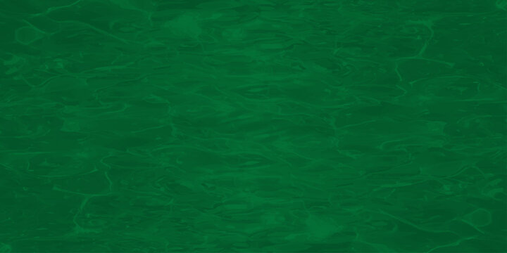 Abstract green water ripples background with soft light reflection emerald liquid surface texture for design
