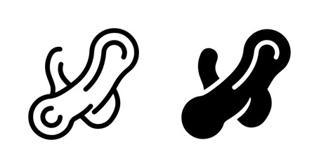 Human Ear Anatomy Icon Set, Medical Symbol Vector Illustration, Auditory Organ Outline and Solid Glyph Graphics for Healthcare and Science © Anwar