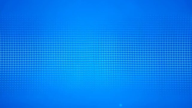 Dynamic blue waves forming grid pattern in smooth motion