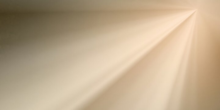 Sunlight streaming through curtains, soft warm beams in room