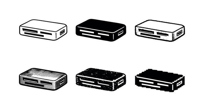 Portable card reader used to read and transfer data from memory cards to