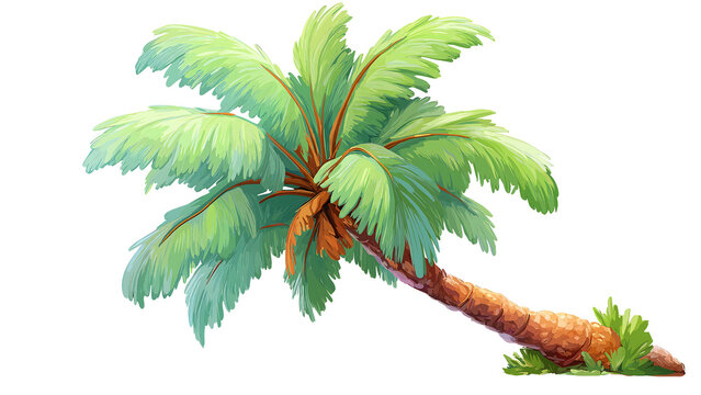 Cartoon Palm Tree PNG