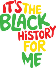 Naklejka premium Juneteenth svg bundle, Black History Month svg, It’s the black history for me svg, Juneteenth 1865 Png, Afro Juneteenth svg