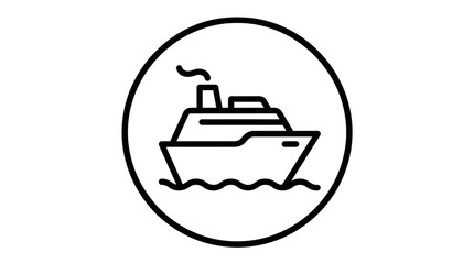Naklejka premium Strategic commercial business objective icon highlighting an arrow hitting precisely in the middle of a target bullseye