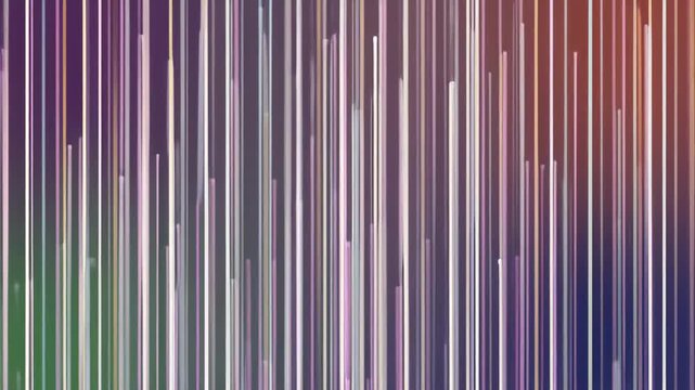 abstract digital waveform animation with colorful spectrum bars