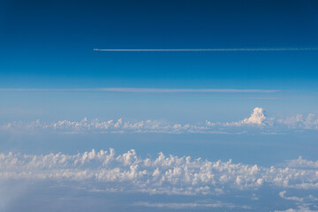 plane over the clouds © Lorant