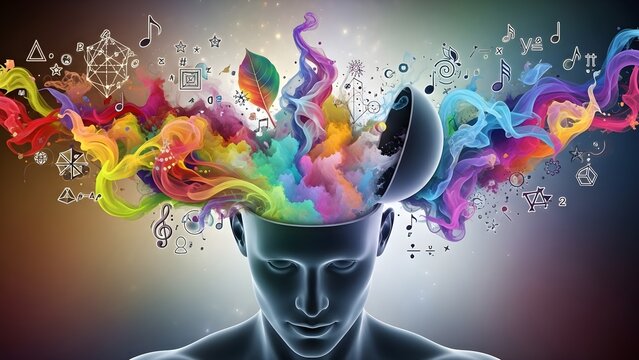 Creative Mind Explosion Concept