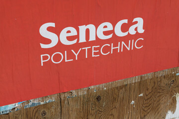 Obraz premium Seneca Polytechnic street poster in Toronto