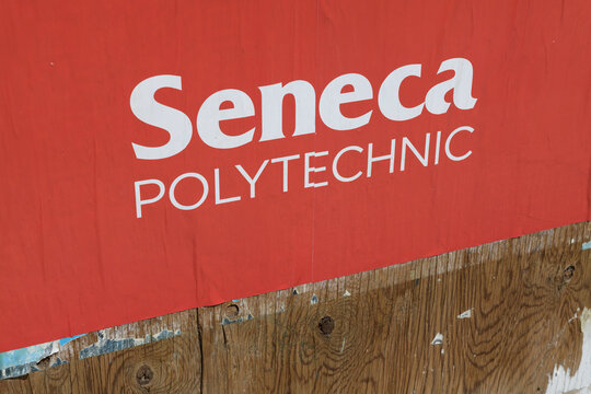 Seneca Polytechnic street poster in Toronto