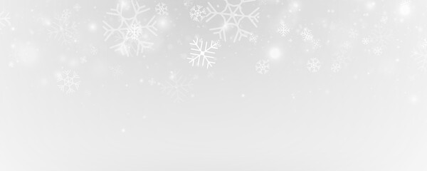 Realistic falling snow effect with scattered flakes and glowing winter particles. Designed for Christmas backgrounds and greeting designs. Creates enchanting festive visuals. PNG © kleinstock