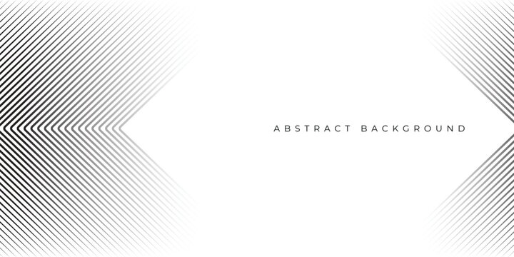 Abstract art background made from black and white lines. abstract cubical lines background. line art vector