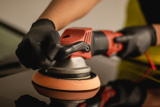 Polimento automotivo profissional com politriz orbital | Professional automotive polishing with orbital polisher
