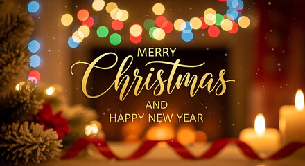 Naklejka premium Happy new year 2027 festive christmas and new year celebration background