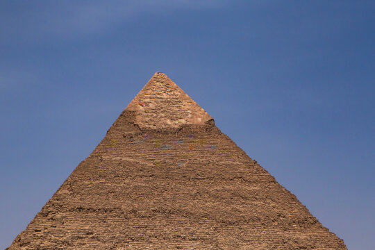 sight of pyramid of Khafre at Giza