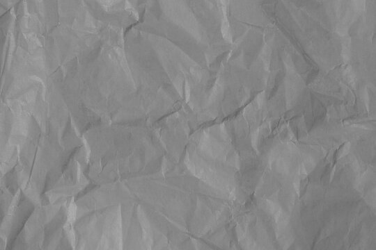black and white backdrop: close up of crumpled tissue paper