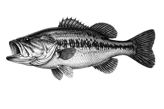 Illustration of a Largemouth Bass