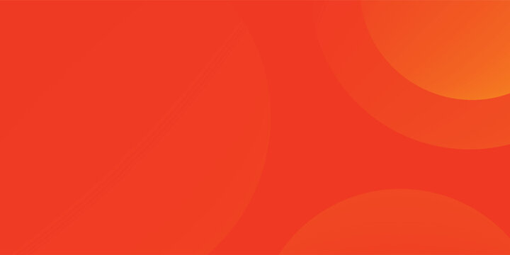 Abstract minimal background with orange color. Dynamic shapes composition. Eps10 vector