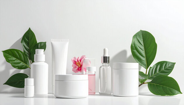 Cosmetic products with foliage