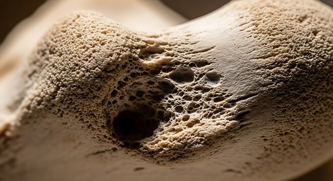 Close up of a rattlesnake coiled on sandy ground.