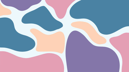 Abstract Background with Colorful Shapes and Patterns © Sixer's Design