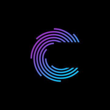 abstract c logo icon