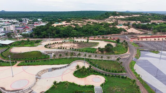 Explore Cong Vien Ven Bien in Ho Tram with open spaces and nature attractions
