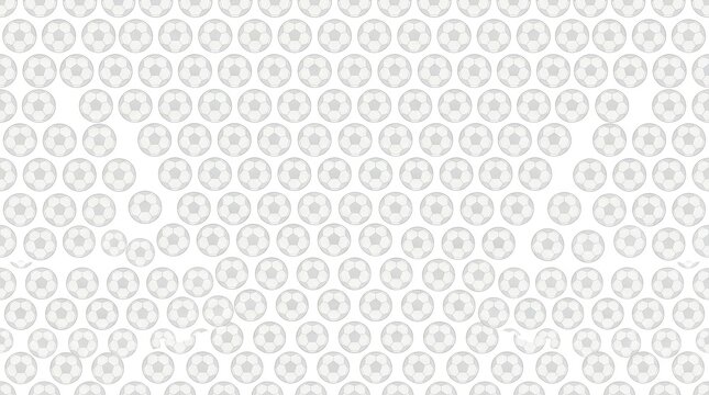 Geometric soccer ball pattern background, seamless, abstract, digital art, high resolution
