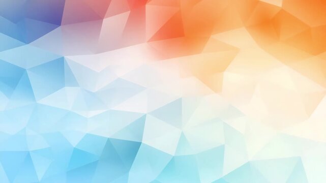 Dynamic shapes composition. Backgdrop design for video. Geometric abstract background with squares, triangles and lines. Mosaic line geometry abstract subtle background illustrative video, colorful.