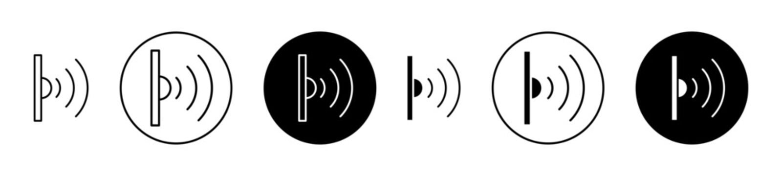 Infrared icon. Editable stroke and filled. Pixel perfect