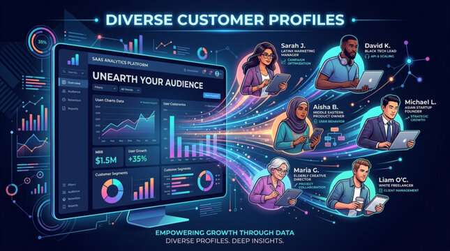 Diverse customer profiles for business growth