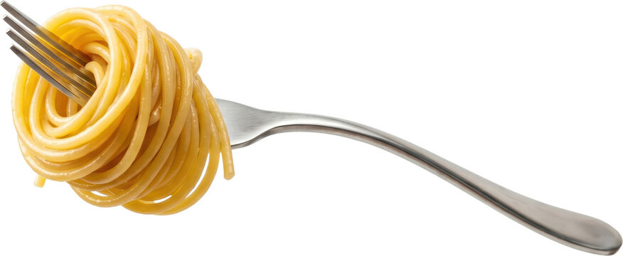 Please wrap the pasta around the fork.