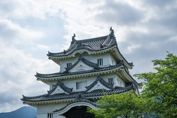 Obraz premium Uwajima Castle, Ehime, a famous landmark