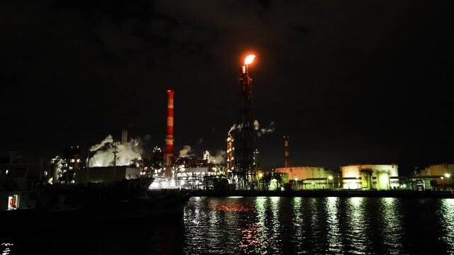 工場夜景・京浜工業地帯