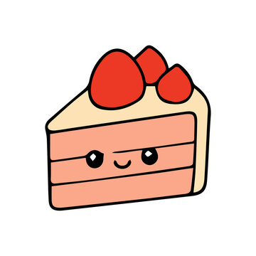 Cute Food Emoji Pack Cartoon Icon Illustration Vector Graphic