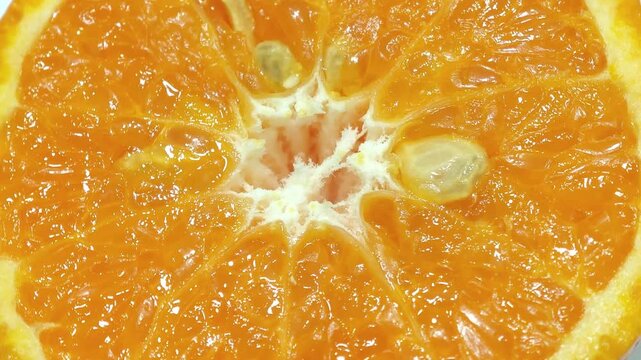 Oranges are a fruit high in vitamin C.