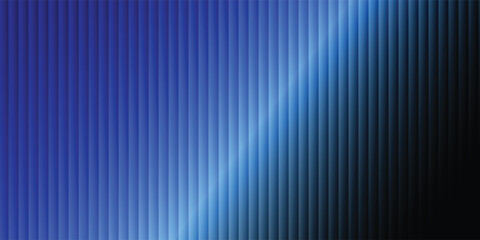 Obraz premium Abstract Blue Neon Vertical Light Bars Background with Futuristic Glow Effect