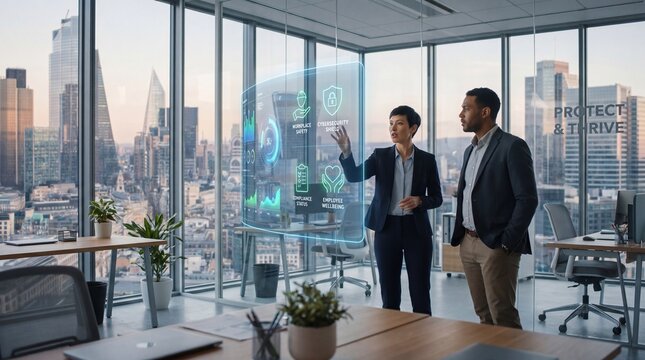 Workplace Safety, Employee Protection and Risk Prevention Concepts in Modern Corporate Environments