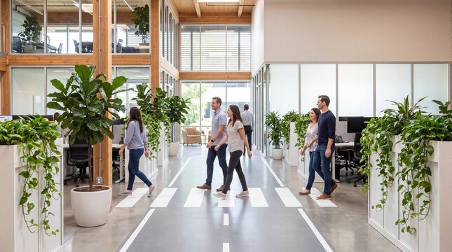 Workplace Safety, Employee Protection and Risk Prevention Concepts in Modern Corporate Environments