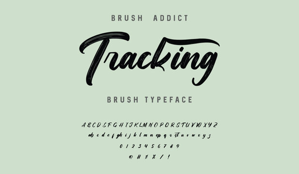 display brush font with textured hand drawn alphabet and numbers for urban street style design. Brush stroke alphabet letters vector design: A, B, C, D, E, F, G, H, I, J, K, L, M, N, O, P, Q, R, S, T,