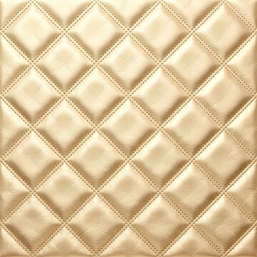 ​Luxury 3D Puffy Quilted Leather Diamond Stitch Texture