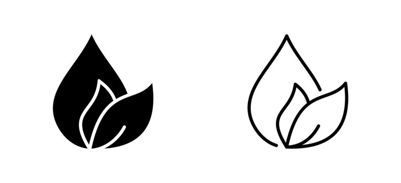 Style Glyph And Line Collection Vector Icon of Non Toxic