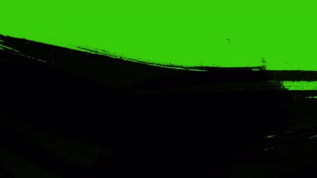 Hand Drawn Grunge Chalk Scribble Transition Brush Reveal Animation 4K