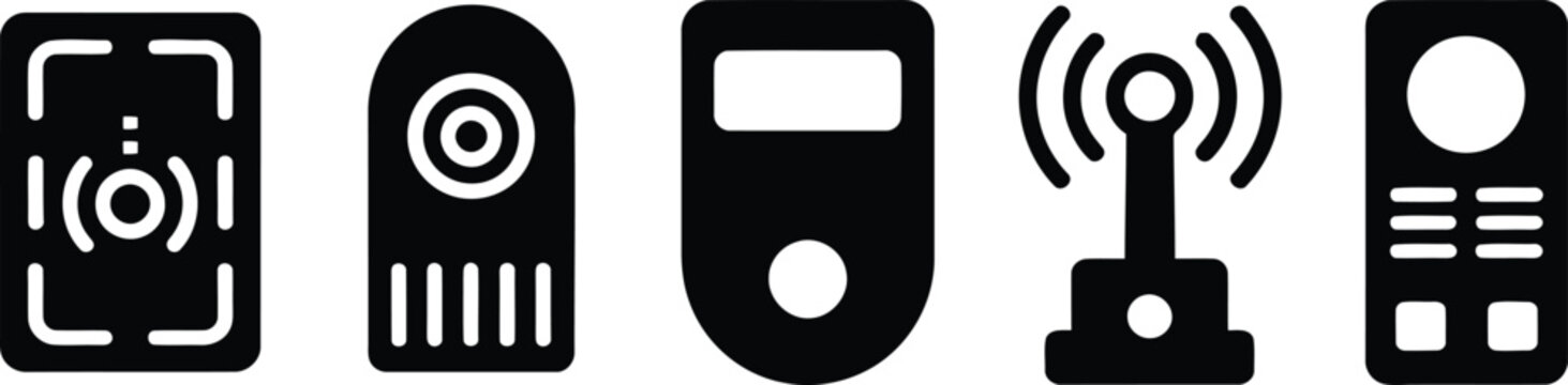 Various access cards and key fobs security and access control systems