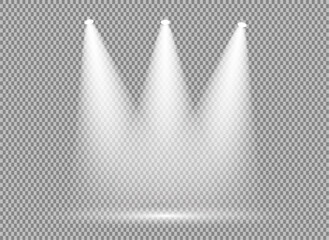spot light effect, 3d spot light vector png, search light effect, stage light effect © Imran