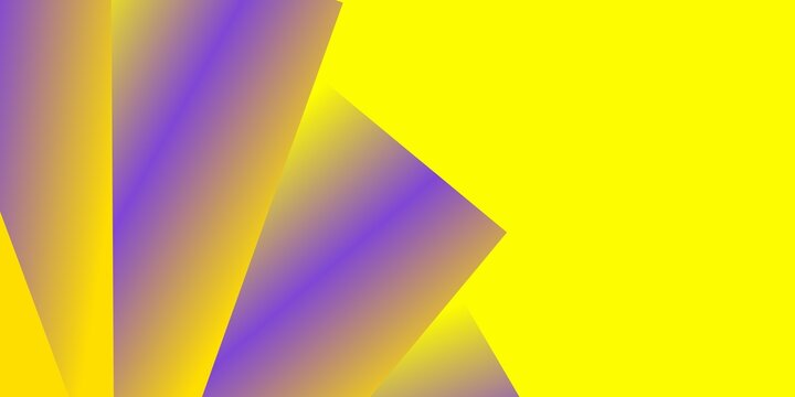 yellow purple GRADIENT pattern background with dynamic simple art shape 