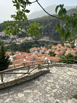 Petit chemin de pierres pour aller au village