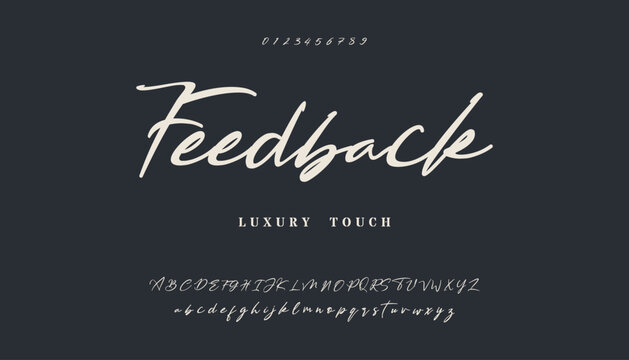 signature Font Calligraphy Logotype Script Brush Font Type Font lettering handwritten. Elegant Signature Font. Best Alphabet Beautiful Calligraphy Signature Font