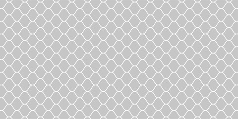 Curved net pattern. Seamless design for sportswear or equipment like soccer goals, volleyball nets, basketball hoops, hockey nets, and athletic gear. eps 10 © isma