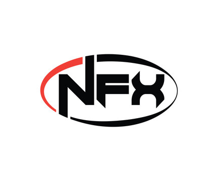 NFV Abstract Modern Lettermark Logo Design. Calligraphy professional initials vector logo Design.