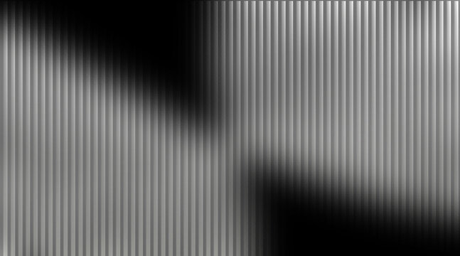 Vertical industrial metal panel gradient shadow effect with parallel lines panels